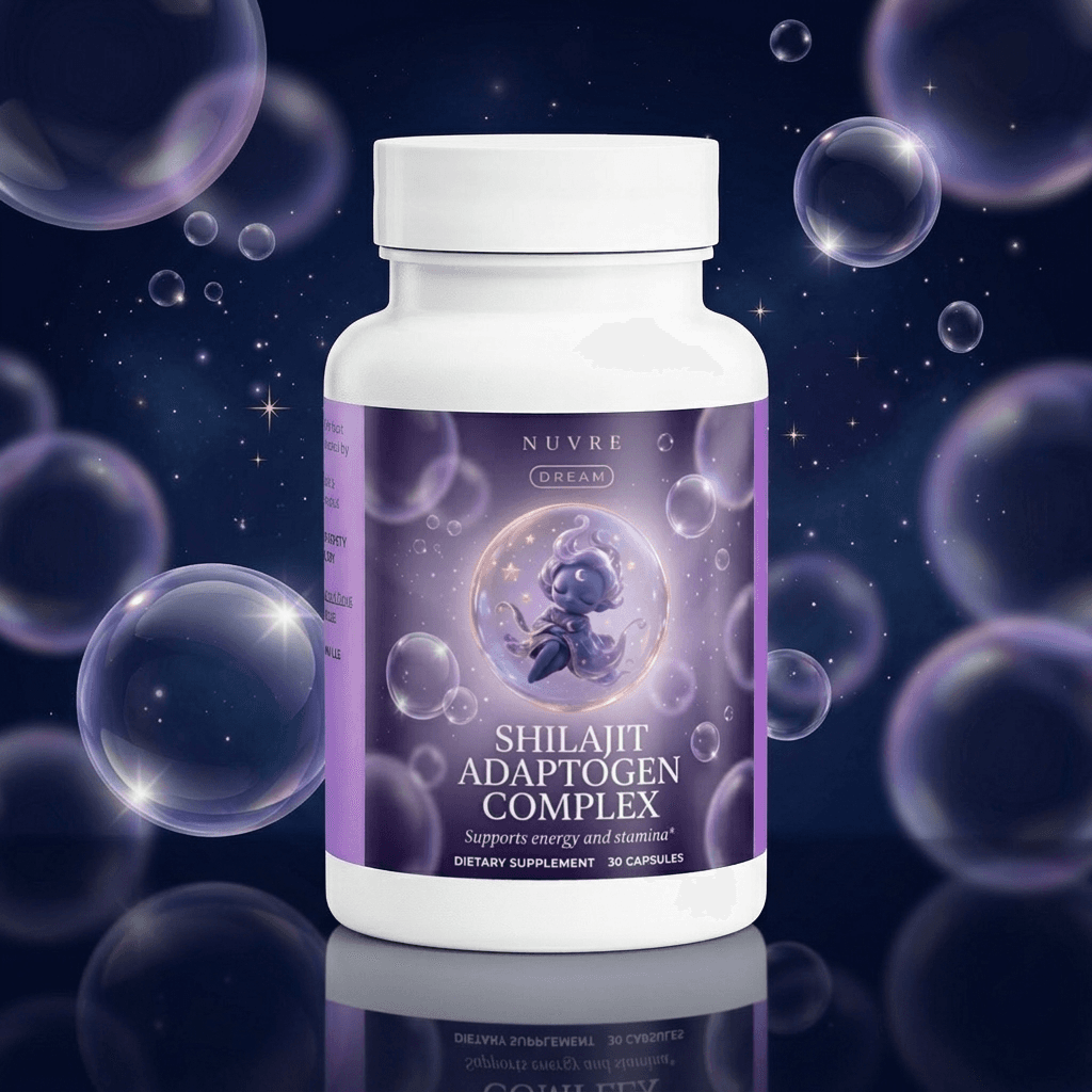 Shilajit Adaptogen Complex label